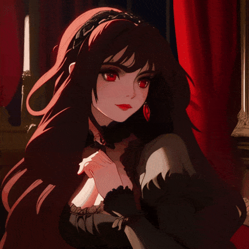 Masterpiece, best quality, A gothic vampire in a Victorian mansion, moonlit night, dark fantasy, elegant pose. Avoid distorted hand movement